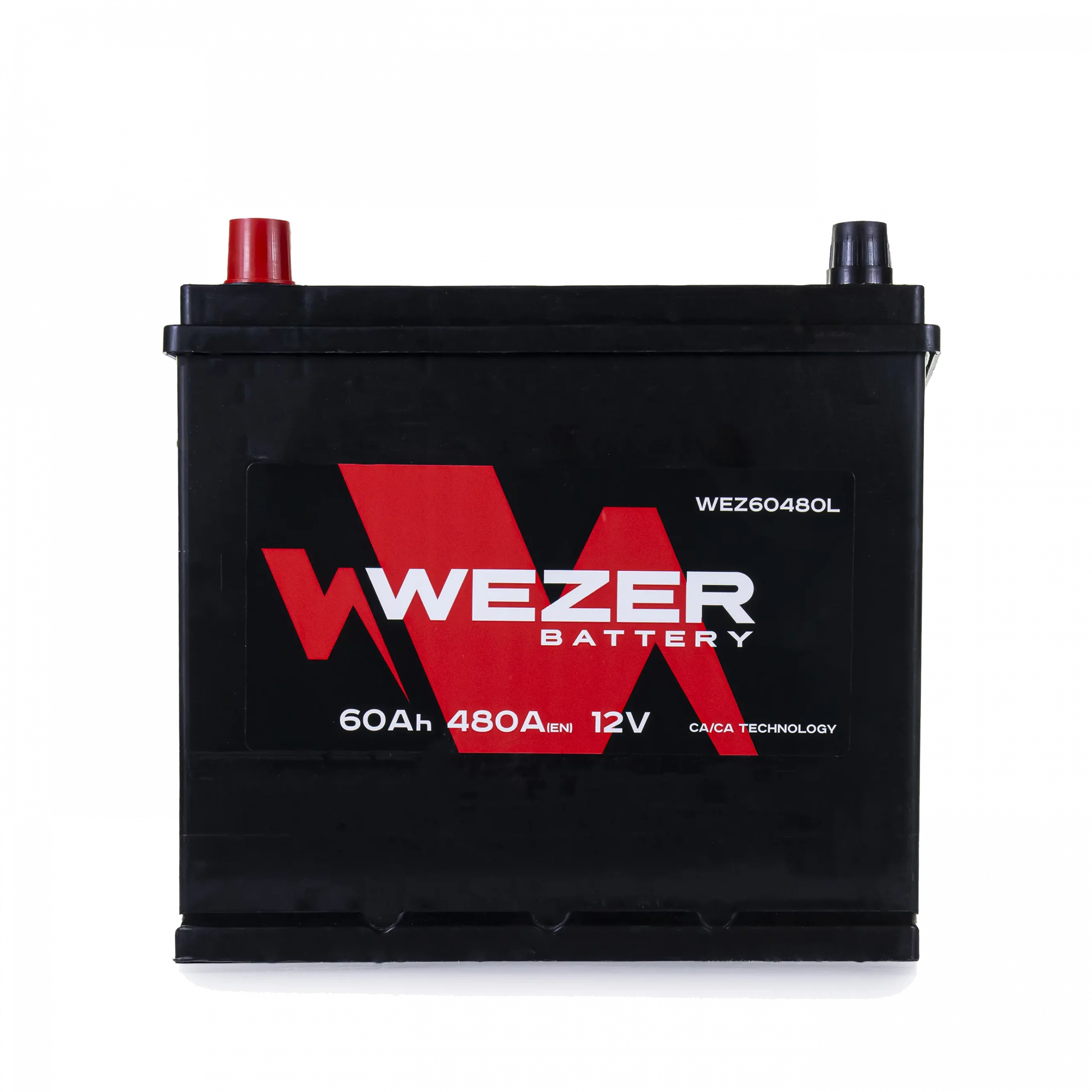 WEZER Batterie 60Ah 480A (L)