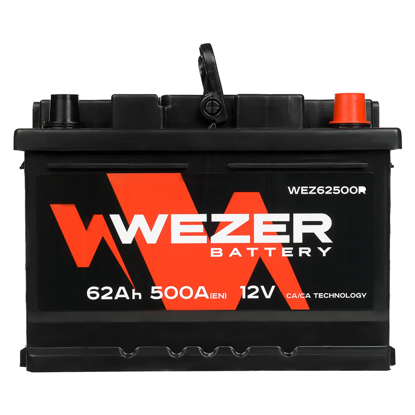 WEZER Batterie 62Ah 500A (R)