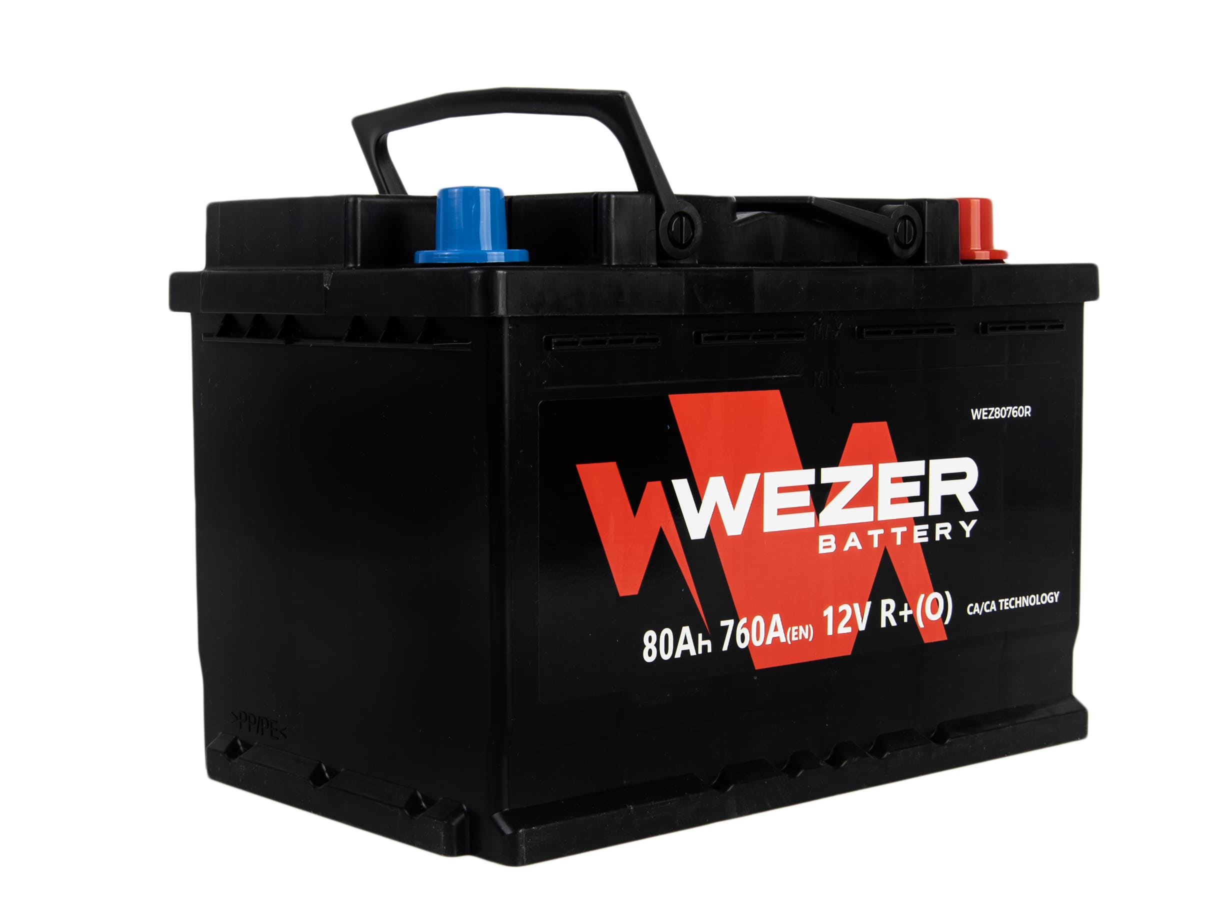 WEZER Batterie 80Ah 760A (R)