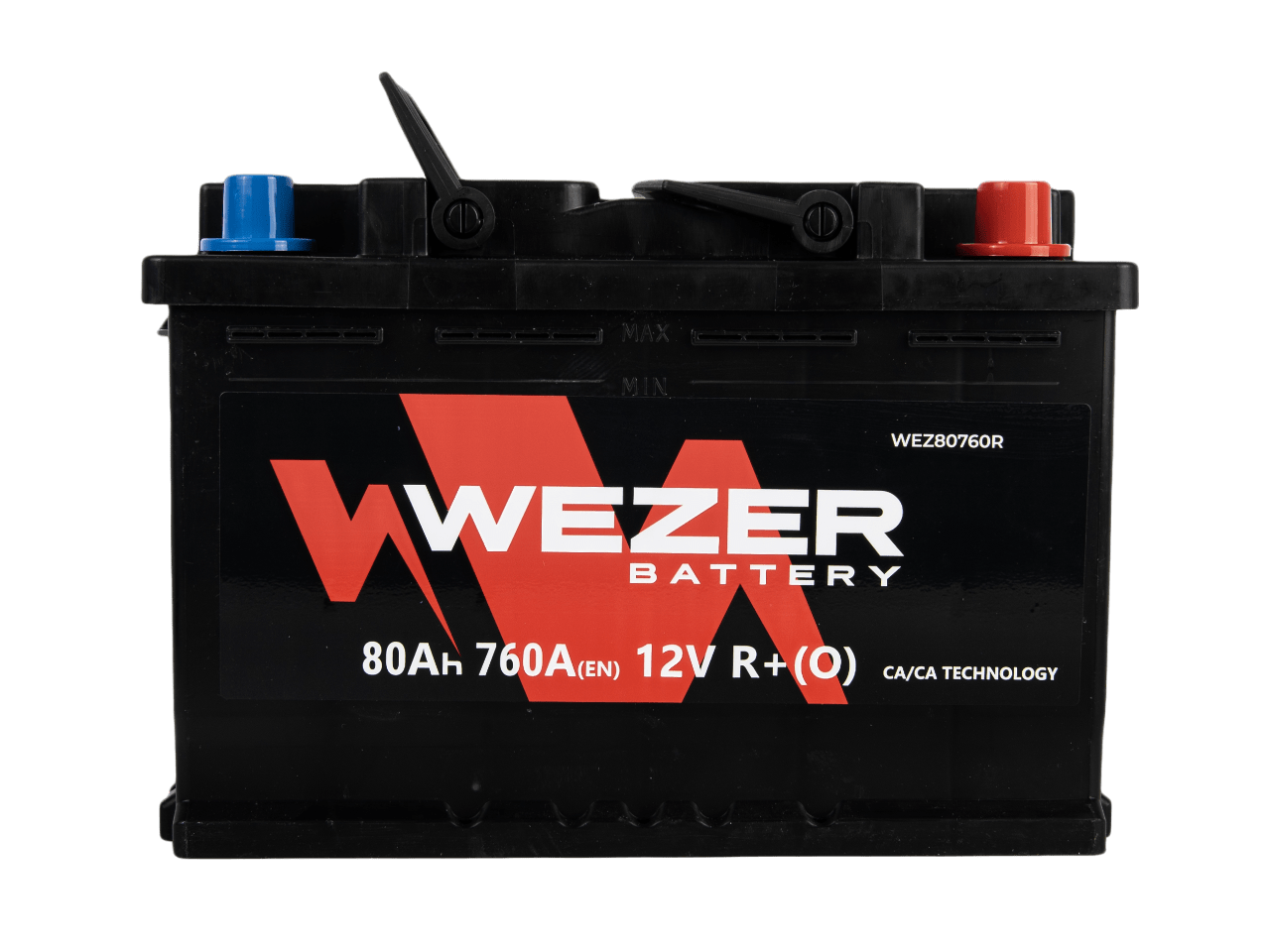 WEZER Batterie 80Ah 760A (R)