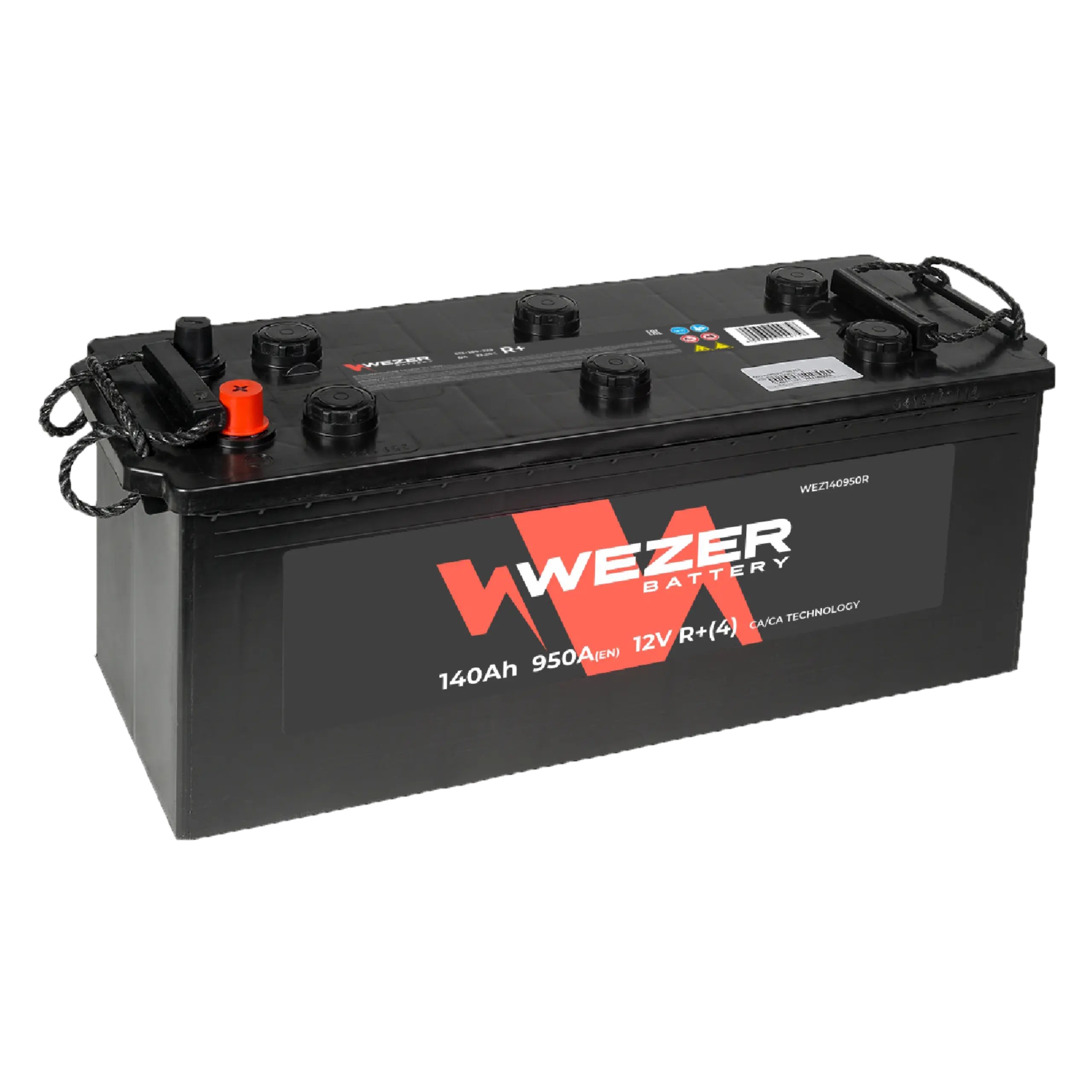 WEZER Batterie 140Ah 950A (R)