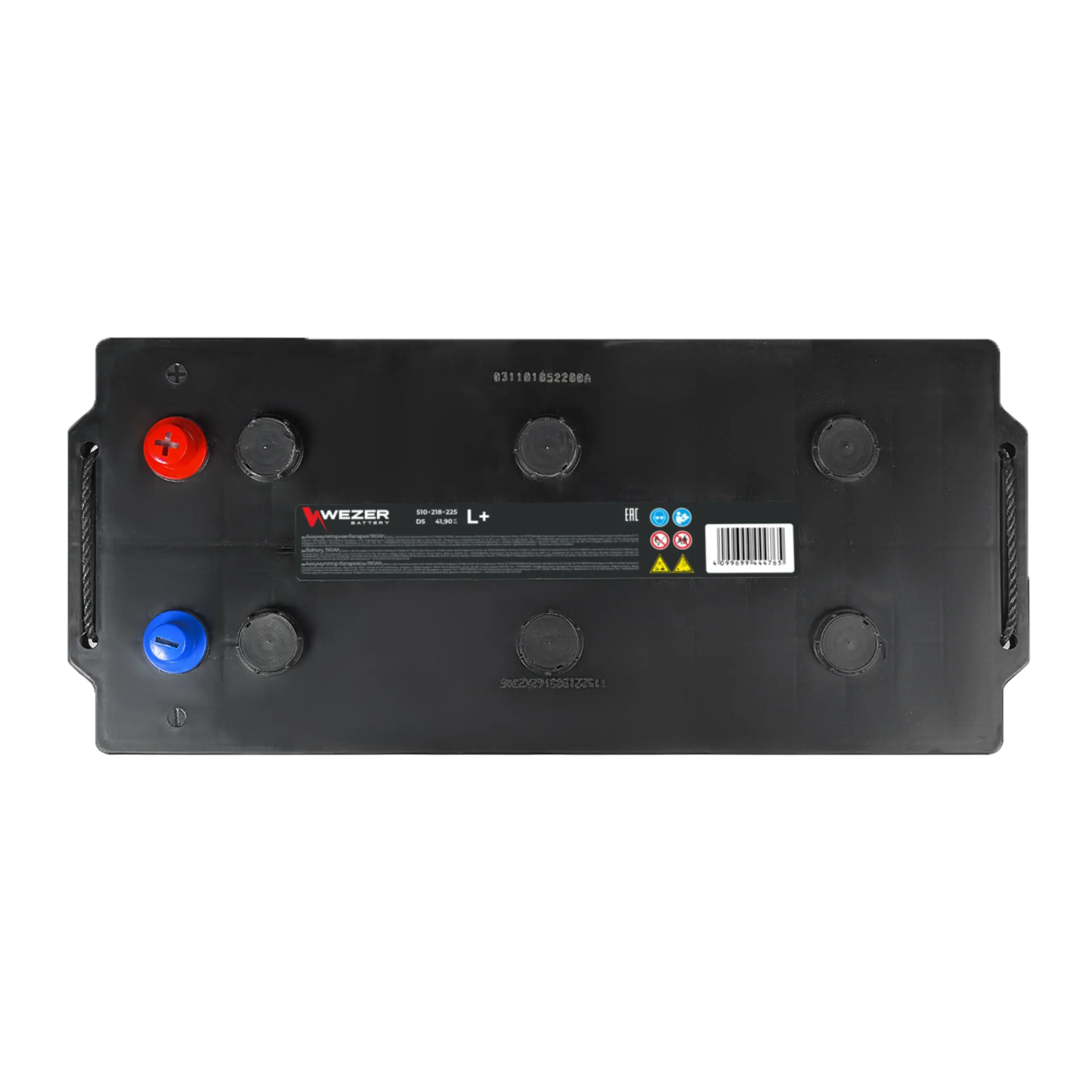 WEZER Batterie 190Ah 1250A (L)