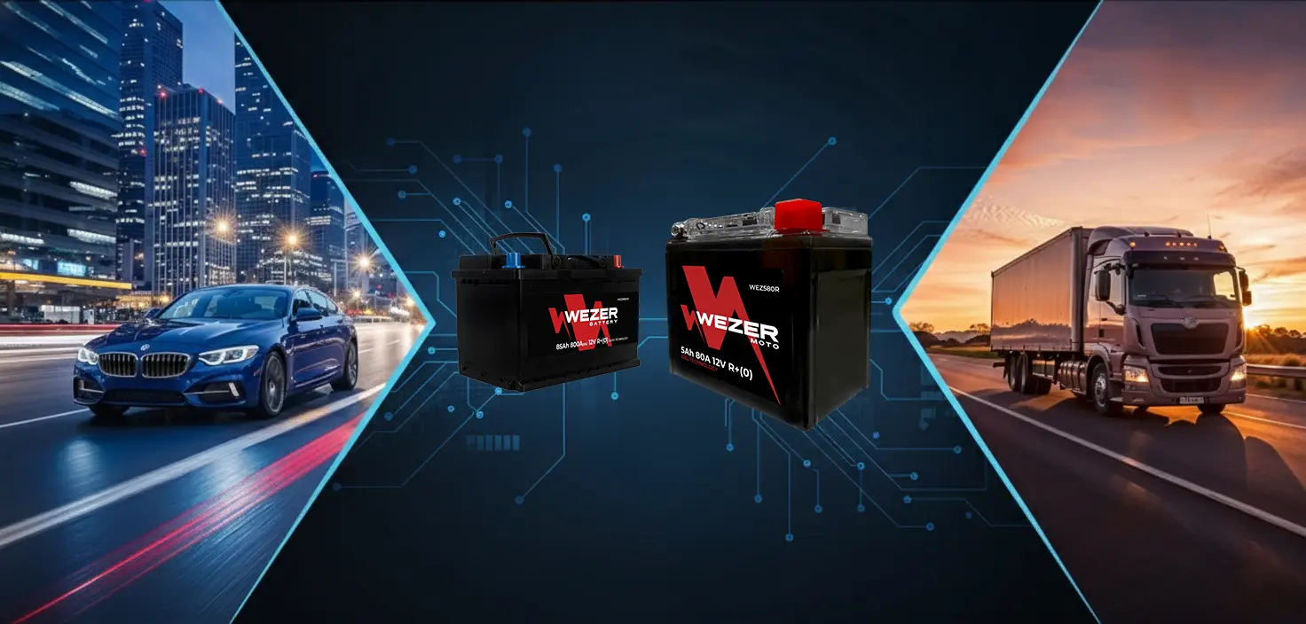 WEZER batteries using EFB technology