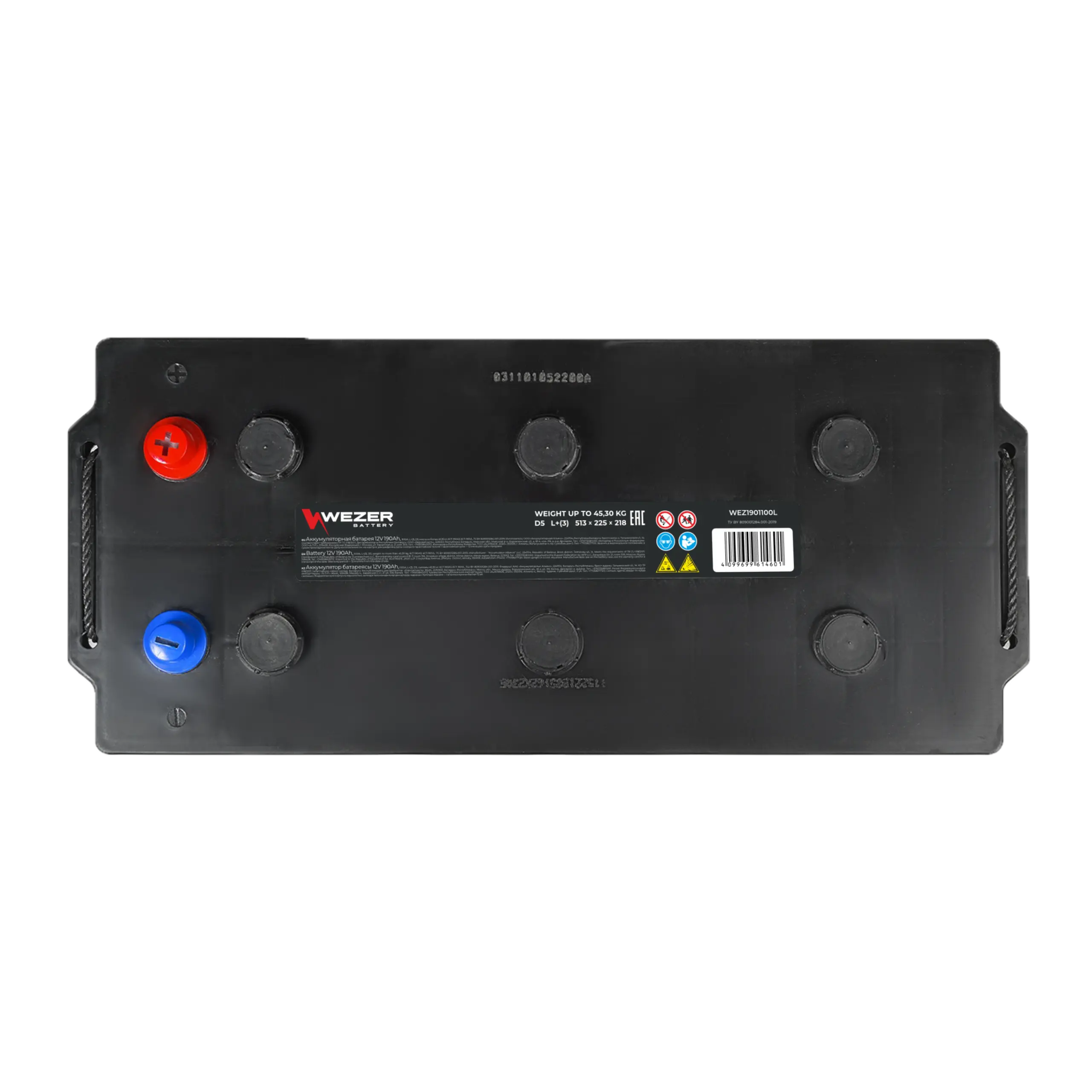 WEZER Batterie 190AH 1100A (L)