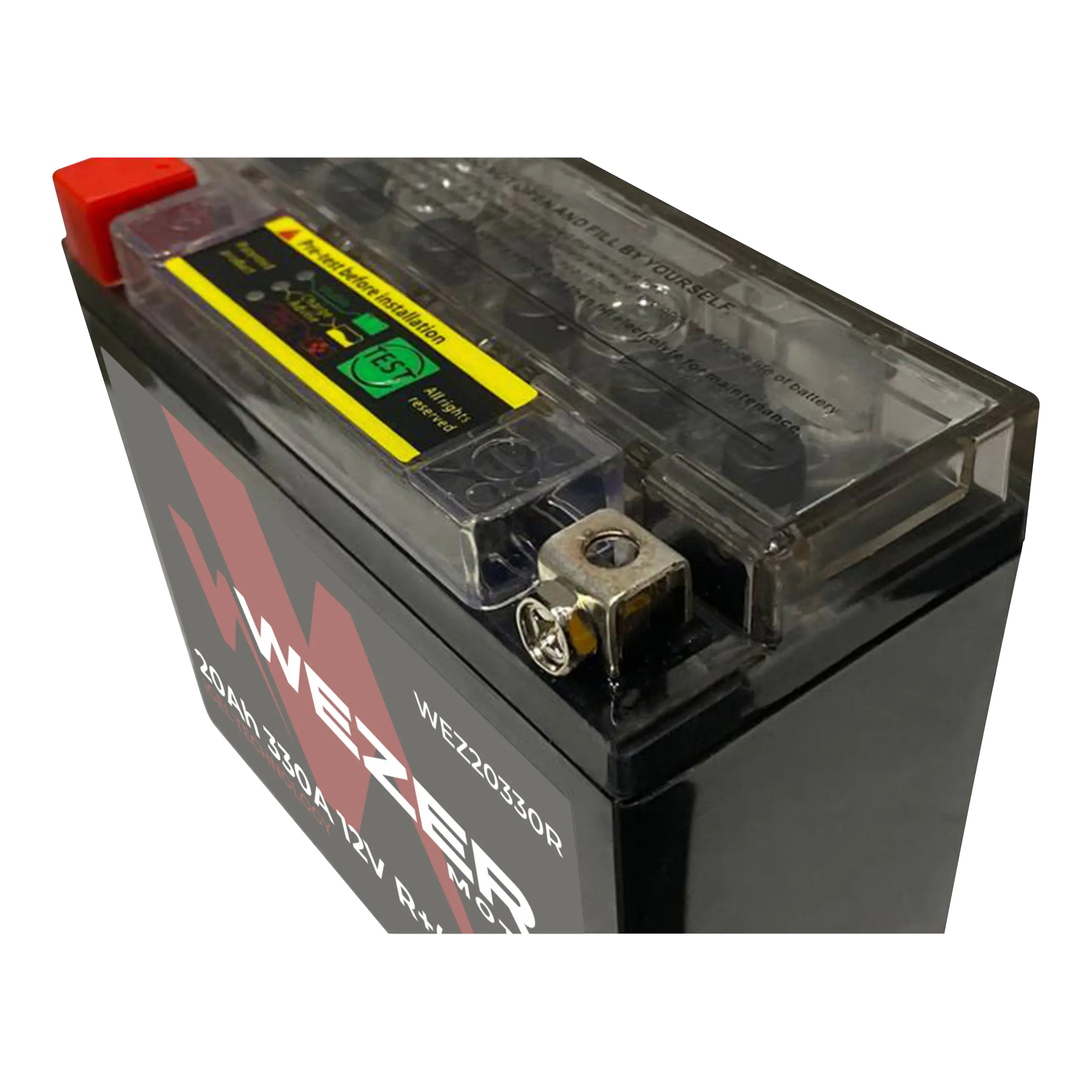 WEZER Battery 20AH 330A (R)